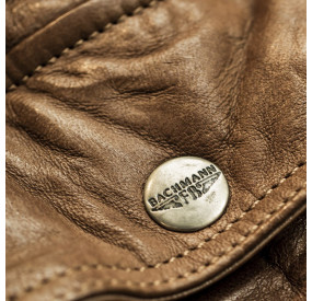 Blouson Aviateur Marron - Bouton