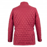 Veste matelassée Pilote rouge Ecussons