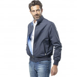 Blouson réversible ciel/marine