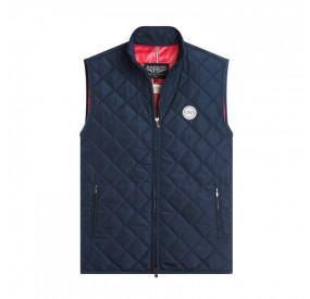 GILET MATELASSE MARINE PILOTE