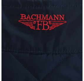 NAVY PILOT QUILTED CARDIGAN
