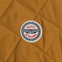 NAVY DRIVER QUILTED JACKET WITH BADGED