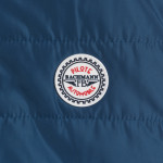 NAVY CARDIGAN WITH BLUE WHITE RED COLLAR