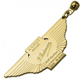 GOLD VINTAGE KEY RING