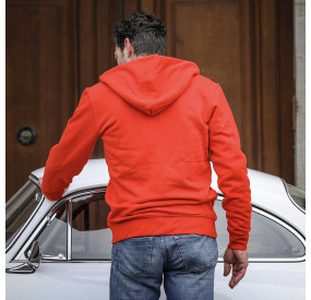 SWEAT A CAPUCHE ROUGE