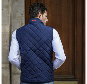 GILET MATELASSE MARINE PILOTE