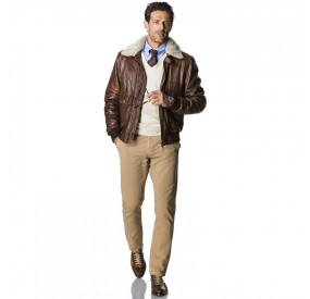 Blouson Aviateur Marron