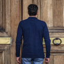 POLO MANCHES LONGUES NAVY