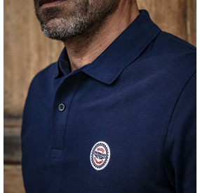 POLO MANCHES LONGUES NAVY