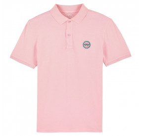 POLO BACHMANN COL SOUPLE ROSE