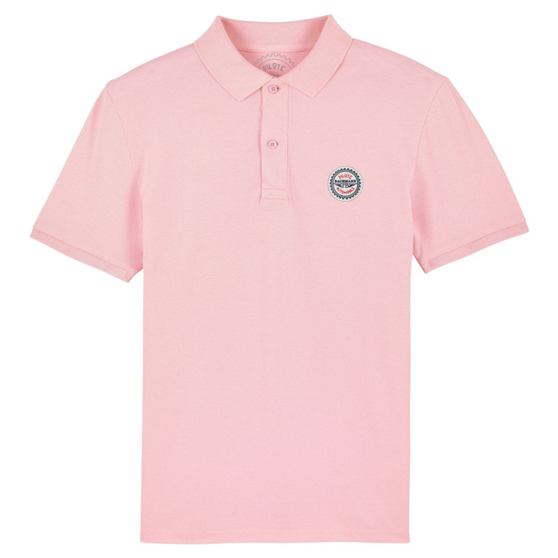 PINK POLO 100% BIOLOGIC COTTON