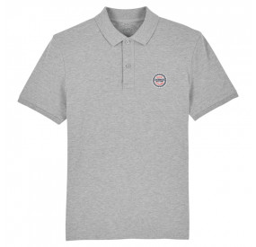 POLO BACHMANN COL SOUPLE GRIS