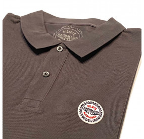 POLO COL SOUPLE ANTHRACITE