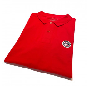 POLO BACHMANN COL SOUPLE ROUGE