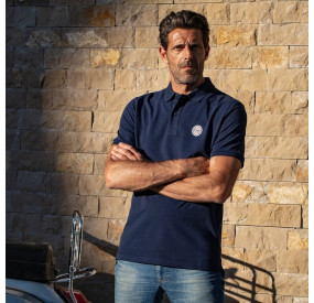 NAVY POLO SHIRT BACHMANN