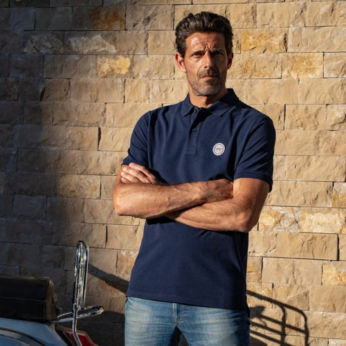 NAVY POLO SHIRT BACHMANN