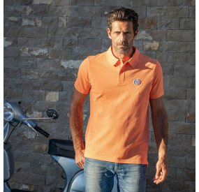 ORANGE POLO SHIRT BACHMANN