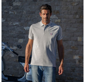 LIGHT GREY POLO SHIRT BACHMANN