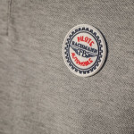 POLO BACHMANN COL SOUPLE GRIS