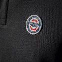 BLACK ANTHRACIT POLO SHIRT BACHMANN