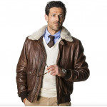 Blouson Aviateur Marron
