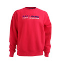 SWEAT-SHIRT COL ROND ROUGE PILOTE