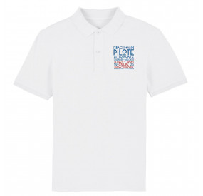 POLO COUPE RUDGE BLANC
