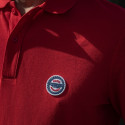 RED LONG SLEEVES POLO SHIRT