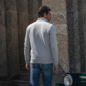 SWEAT-SHIRT GRIS ZIP CAMIONNEUR