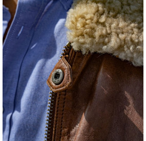 Blouson Aviateur Marron