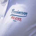 POLO BACHMANN PILOTE BLANC