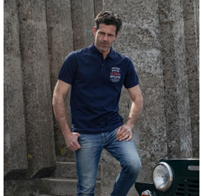 NAVY POLO SHIRT GENTLEMAN DRIVER