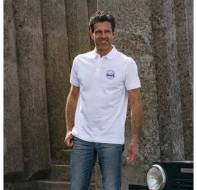 WHITE POLO SHIRT SPORT LUX