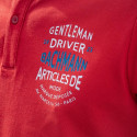 RED POLO SHIRT GENTLEMAN DRIVER