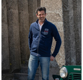 NAVY DRIVER SWEAT SHIRT