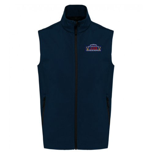 NAVY DOWN VEST