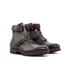 BORDEAUX LEATHER SNEAKERS