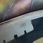 BOTTINES PILOTE EN CUIR - PATINEES VERTES - HOMME BACHMANN