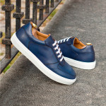 SNEAKERS BLEU BACHMANN - HOMME