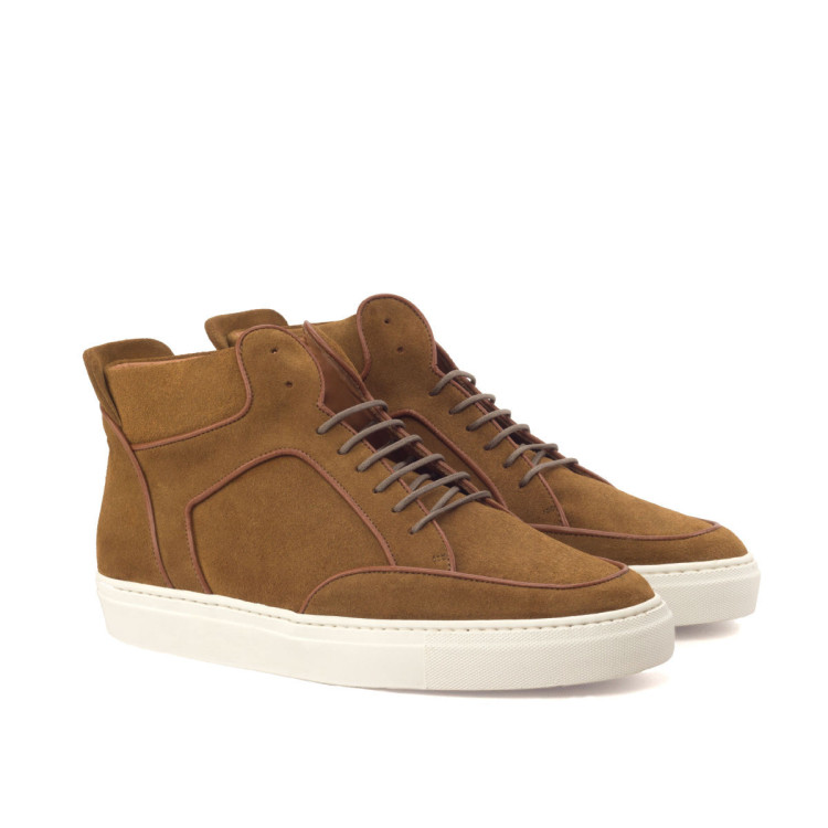 SNEAKERS MONTANTES MARRON BACHMANN - HOMME
