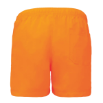 Short de Bain Orange Homme - Look de Plage Fernand Bachmann